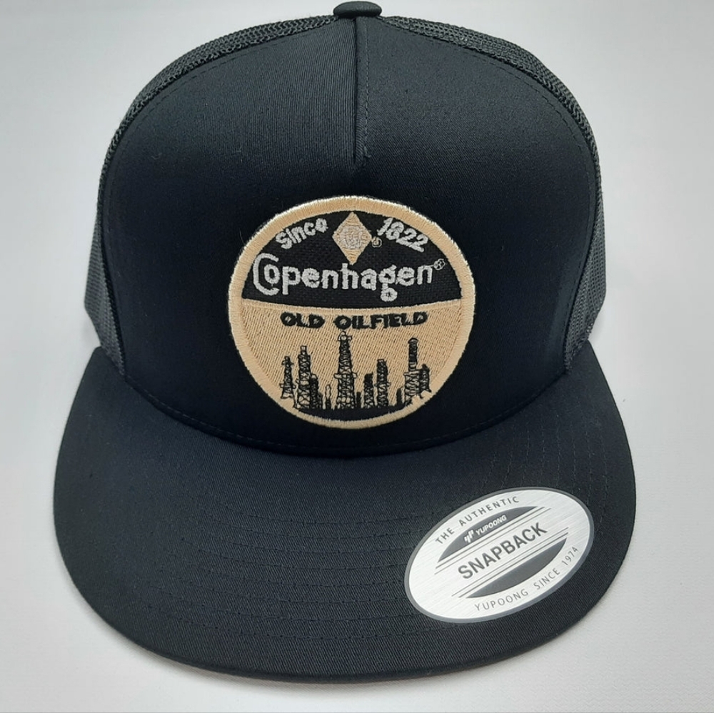 Copenhagen Hat Tobacco American Heritage Classic Oilfield USA Redneck Snuff Dip